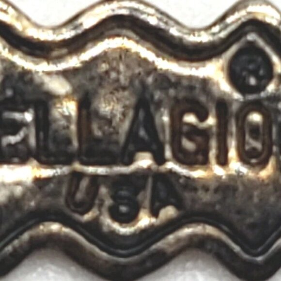 Bellagio Blue Tone Beaded Bracelet With Floral Accented Beads - Picture 5 of 5